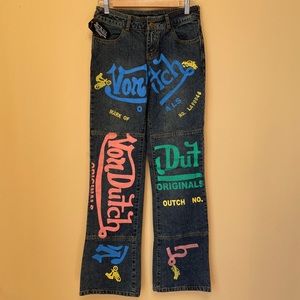 Vintage VON DUTCH Boot Cut Jeans